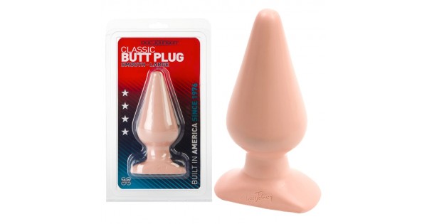 Doc Johnson Classic Butt Plug Smooth Large Pink The Hot Spot